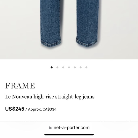 Frame “le nouveau straight” jeans - Picture 2 of 12